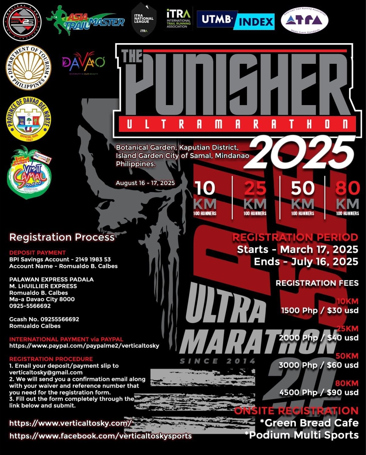 THE PUNISHER ULTRAMARATHON
